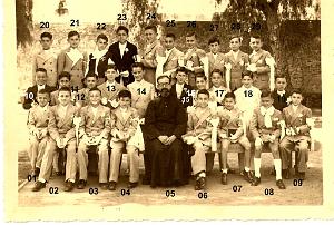 COMMUNIONS ORAN 1948 A SAINT EUGENE RUE BERTHELOT